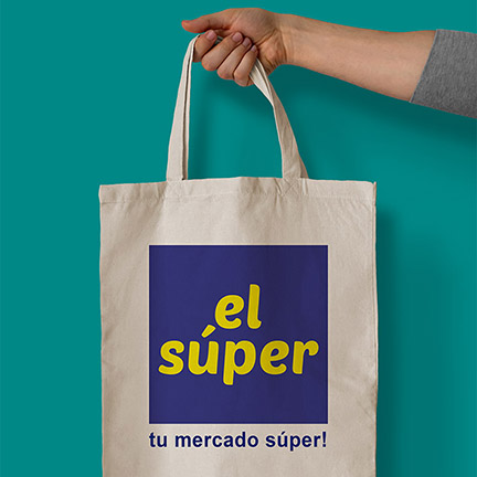 Bolsas de tela estampadas